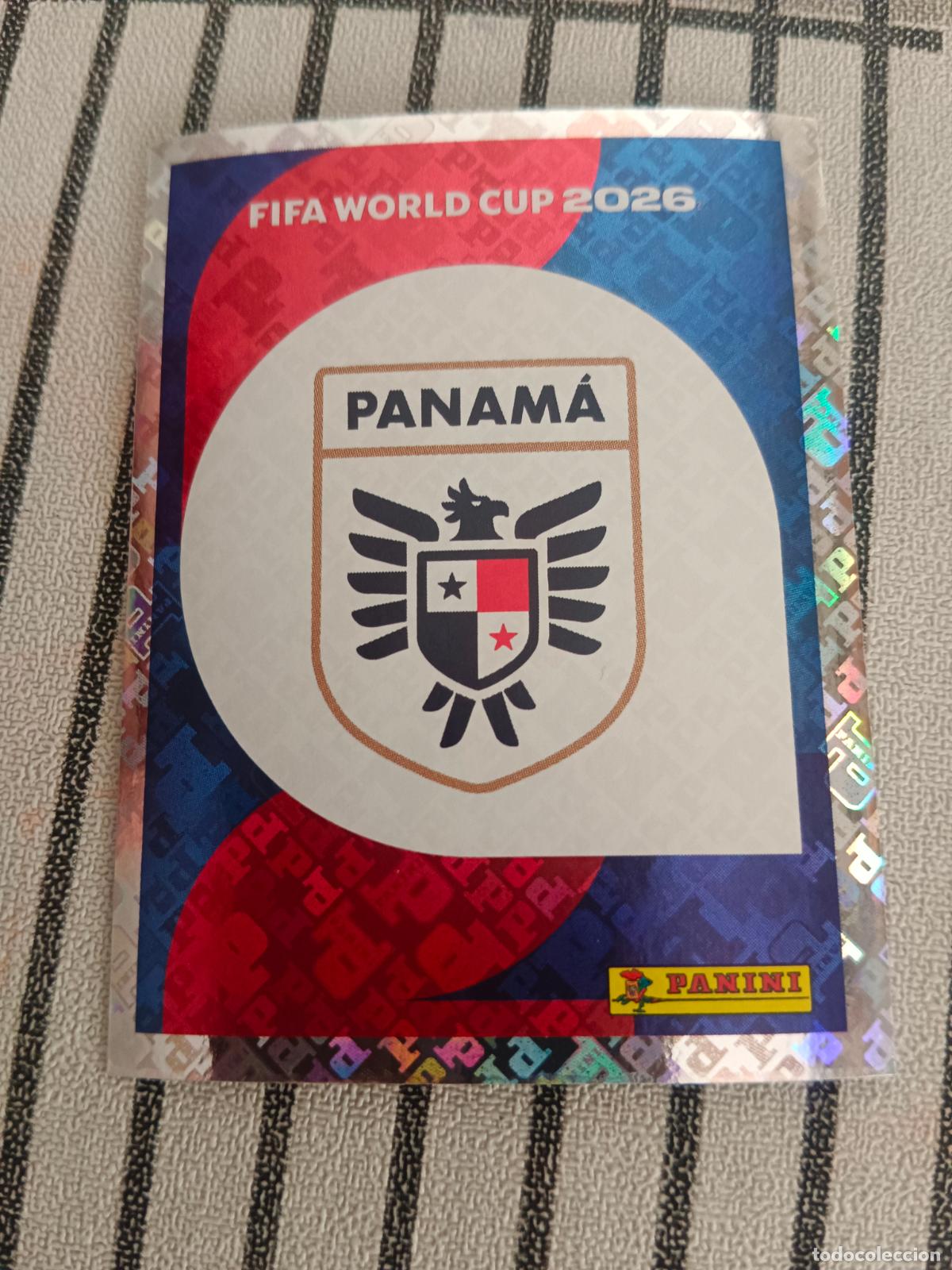 Cromos de f&uacute;tbol: MUNDIAL 2026 ESTADOS UNIDOS USA MEXICO MEJICO CANADA PAN 1 PAN1 ESCUDO PANAMA FIFA