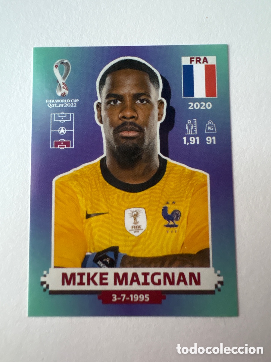 Cromos de Futebol: Cromo Maignan Francia 4 Panini Mundial 2022