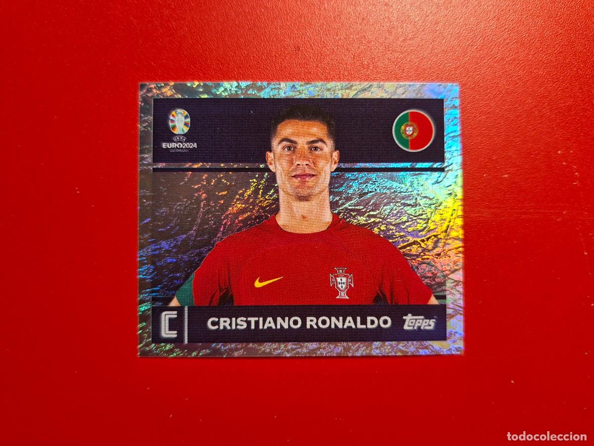 Cromos de f&uacute;tbol: CRISTIANO RONALDO POR 2 POR2 PORTUGAL EURO 24 EUROCOPA 2024 ALEMANIA TOPPS STICKER