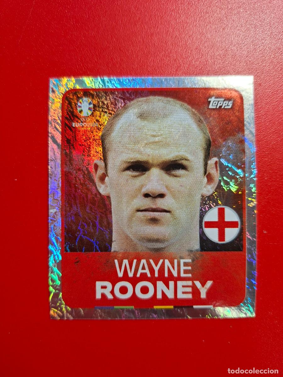 Cromos de f&uacute;tbol: WAYNE ROONEY LEG 3 LEG3 ENGLAND INGLATERRA LEGENDS EURO 24 EUROCOPA 2024 ALEMANIA TOPPS STICKER