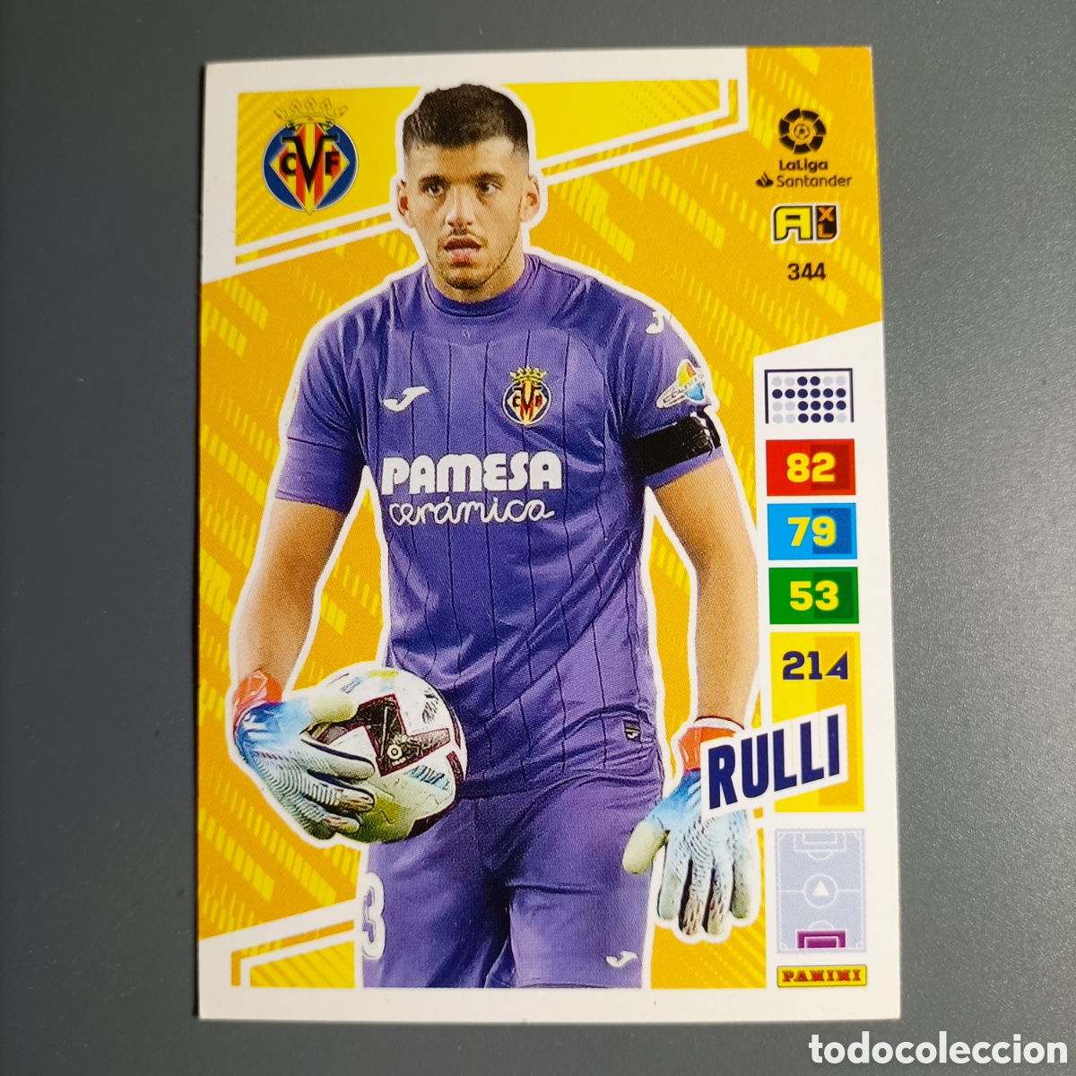 Cromos de f&uacute;tbol: ADRENALYN. LIGA 2022-2023 (VILLARREAL) №344 RULLI