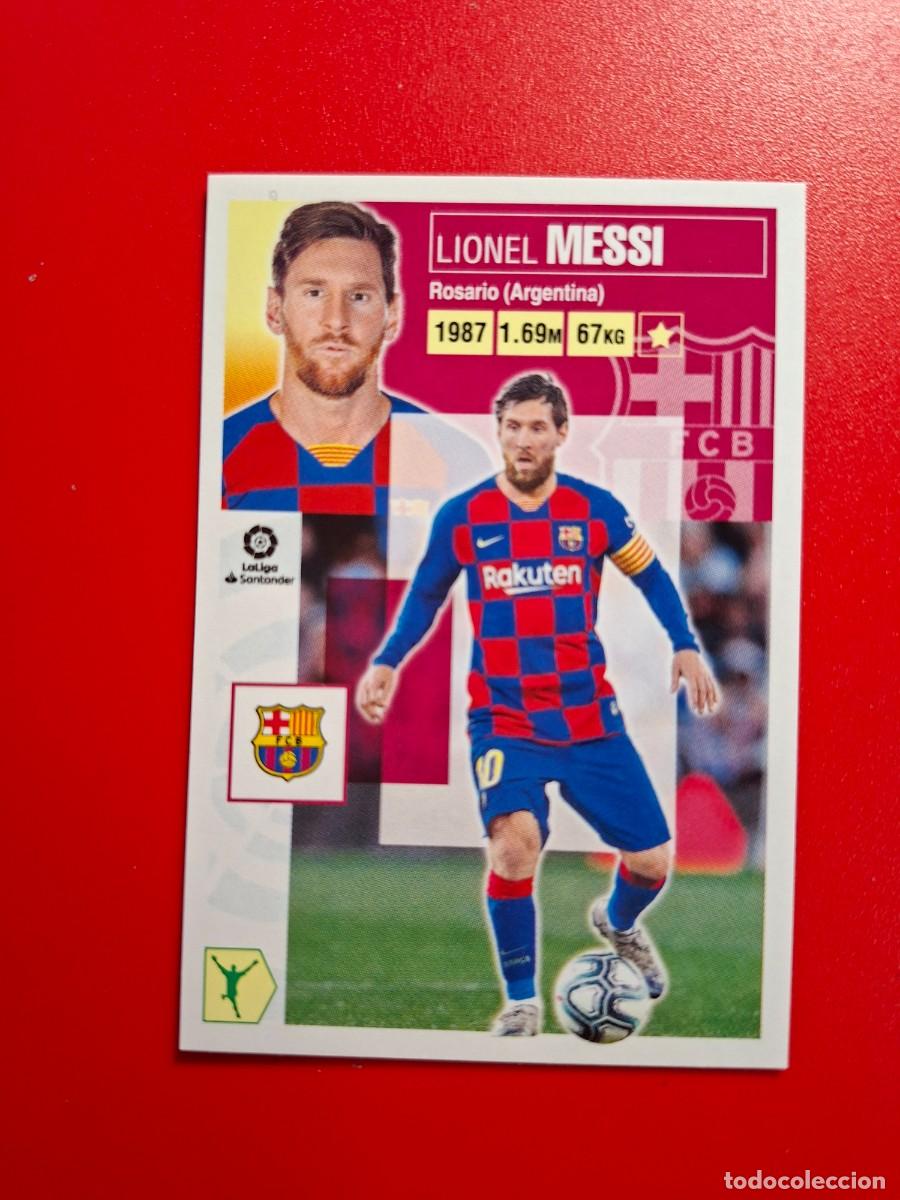 Cromos de f&uacute;tbol: MESSI 15 BARCELONA LIGA 20 21 2020 2021 &Aacute;LBUM ESTE PANINI NUEVO