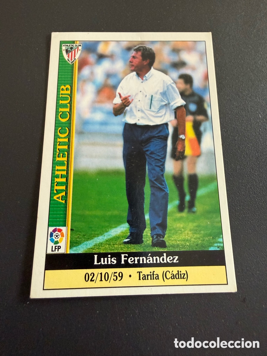 Cromos de f&uacute;tbol: MUNDICROMO 2000. n 128. LUIS FERNANDEZ ( Athletic Club)