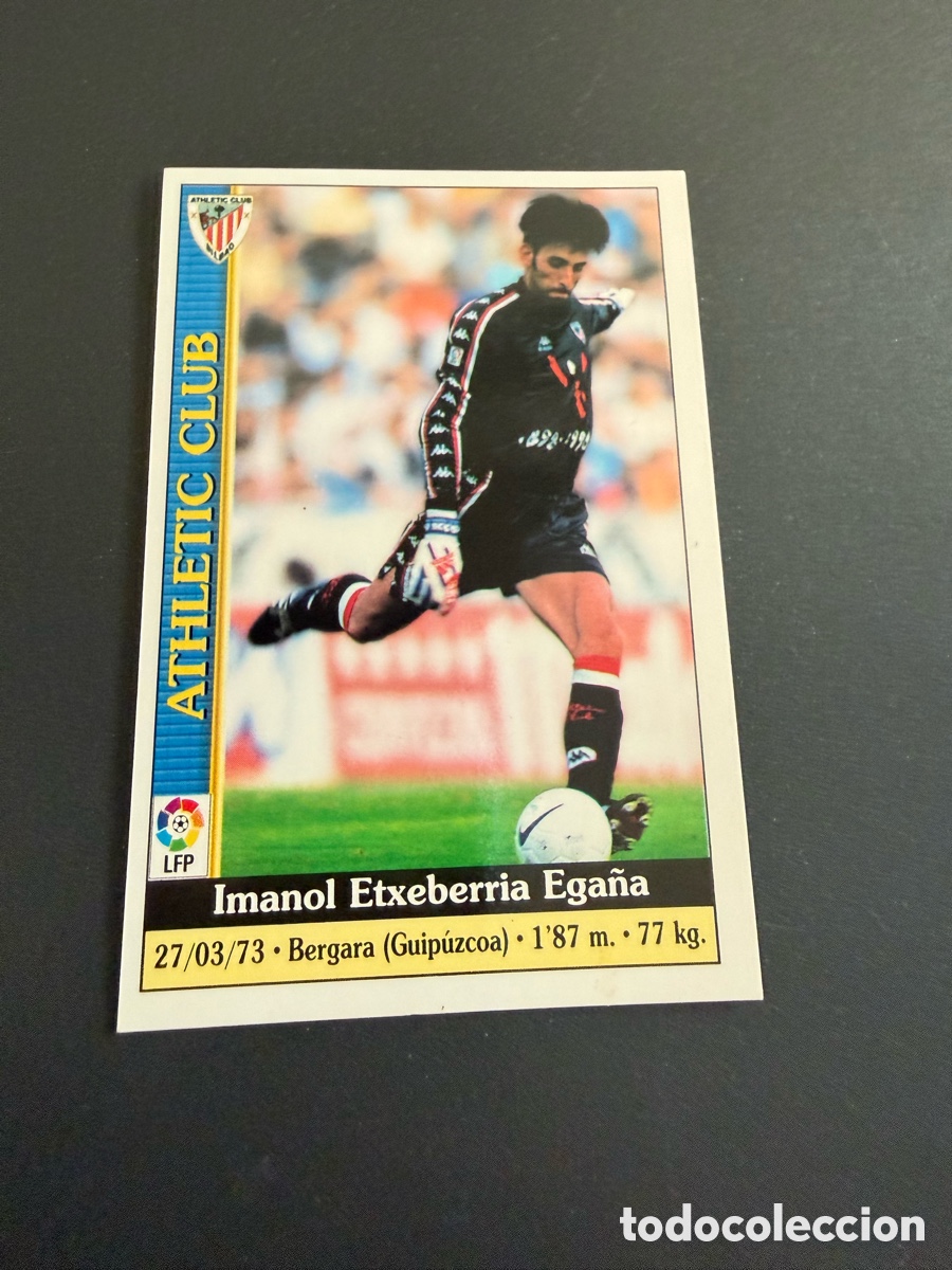 Cromos de f&uacute;tbol: MUNDICROMO 2000. n 129. I ETXEBERRIA ( Athletic Club)