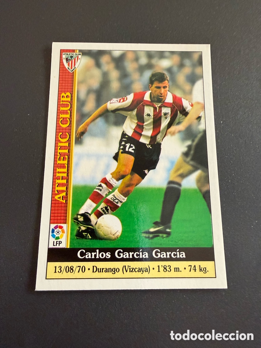 Cromos de f&uacute;tbol: MUNDICROMO 2000. n 132 CARLOS GARCIA ( Athletic Club )