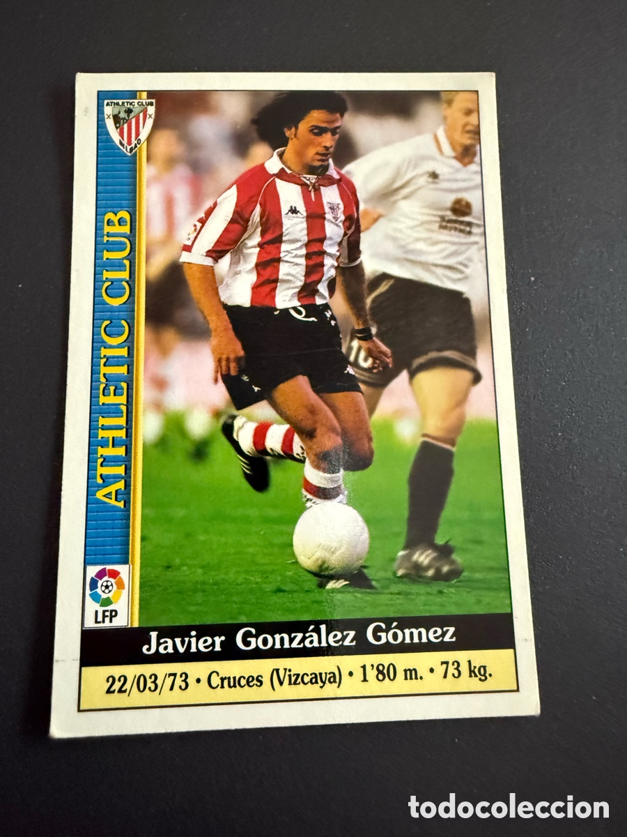 Cromos de f&uacute;tbol: MUNDICROMO 2000. n 141. JAVI GONZ&Aacute;LEZ ( Athletic Club)