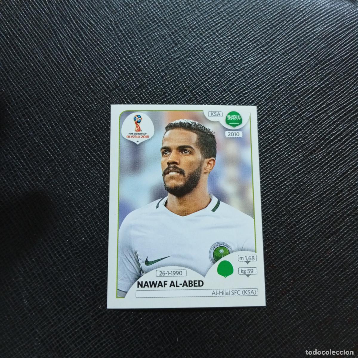 Figurine di Calcio: 68 NAWAF AL ABED ARABIA SAUDI PANINI MUNDIAL RUSIA 2018 CROMO FUTBOL 18 - SIN PEGAR - CJ2