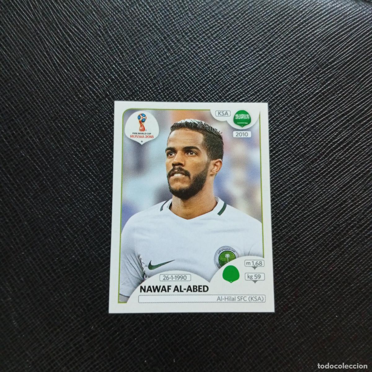 Figurine di Calcio: 68 NAWAF AL ABED ARABIA SAUDI PANINI MUNDIAL RUSIA 2018 CROMO FUTBOL 18 - SIN PEGAR - CJ2 .