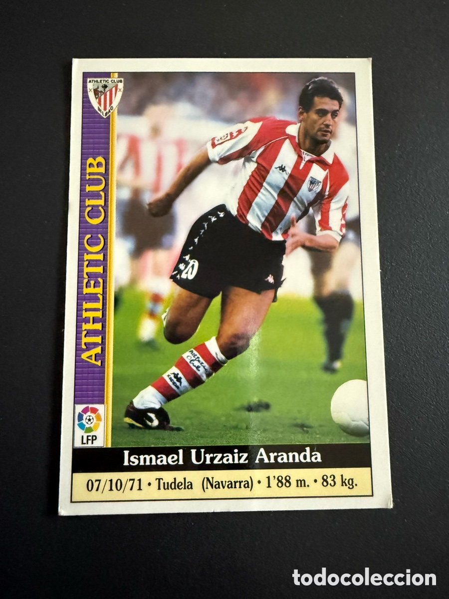 Cartes &agrave; collectionner de Football: MUNDICROMO 2000. n 143. URZAIZ ( Athletic Club)