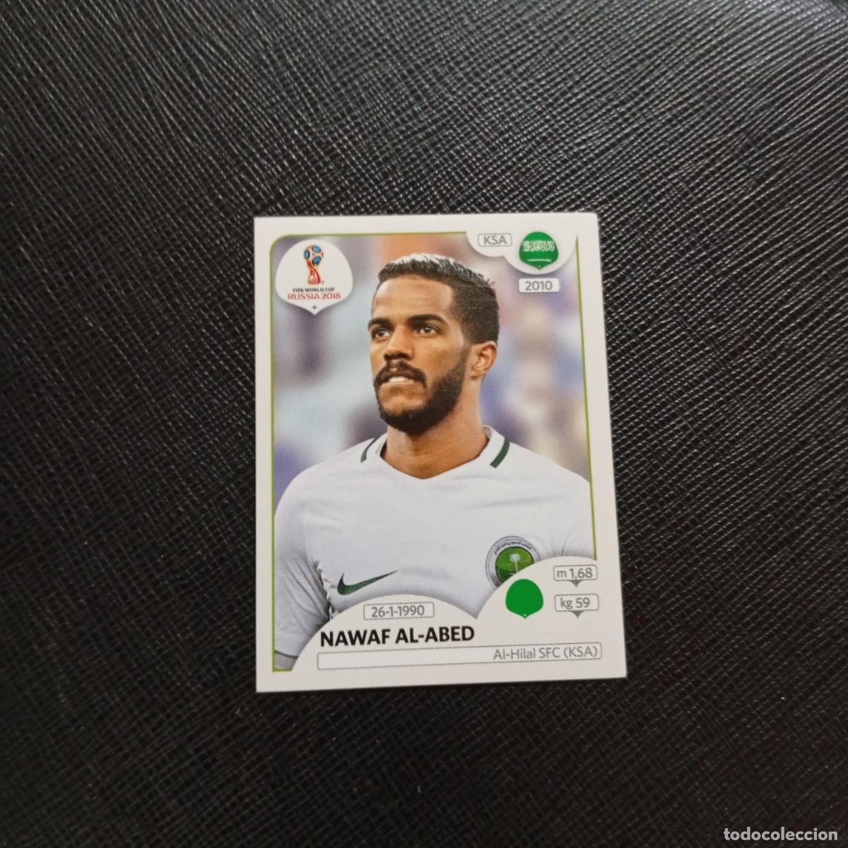 Cartes &agrave; collectionner de Football: 68 NAWAF AL ABED ARABIA SAUDI PANINI MUNDIAL RUSIA 2018 CROMO FUTBOL 18 - SIN PEGAR - CJ2 ...