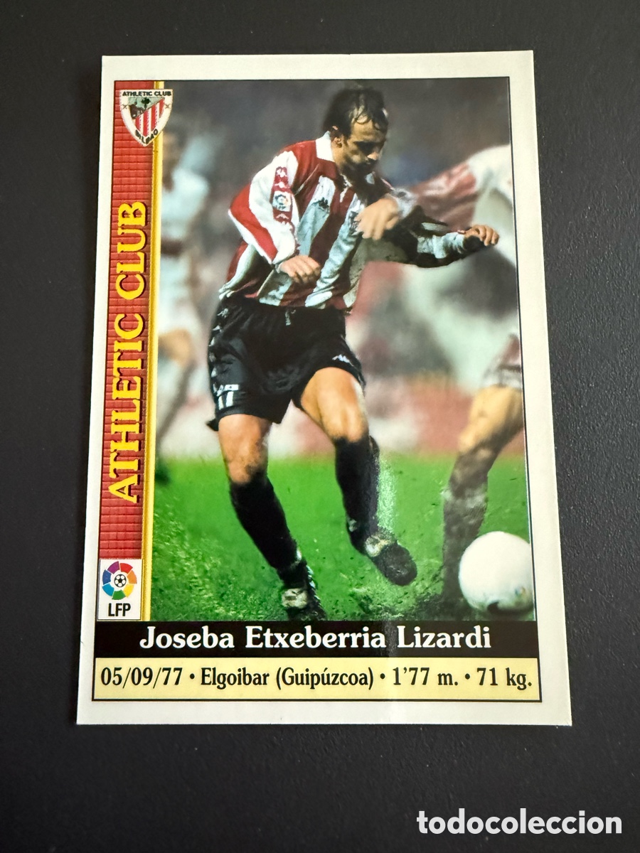 Cartes &agrave; collectionner de Football: MUNDICROMO 2000 n 144 ETXEBERRIA ( Athletic Club)