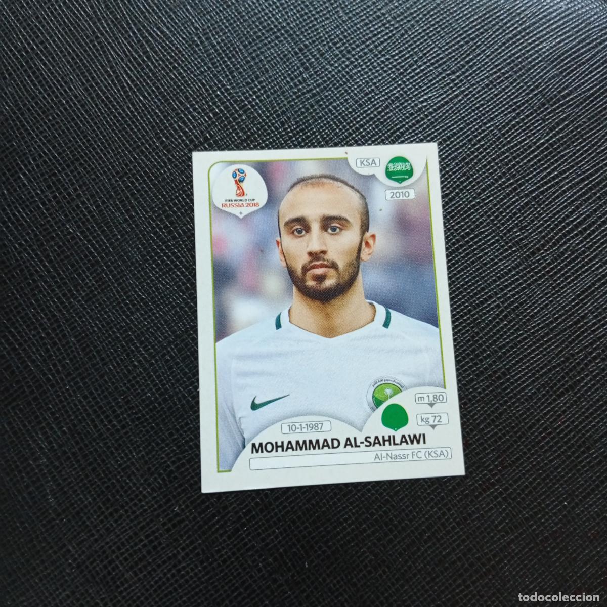 Cartes &agrave; collectionner de Football: 69 AL SAHLAWI ARABIA SAUDI PANINI MUNDIAL RUSIA 2018 CROMO FUTBOL 18 - SIN PEGAR - CJ2