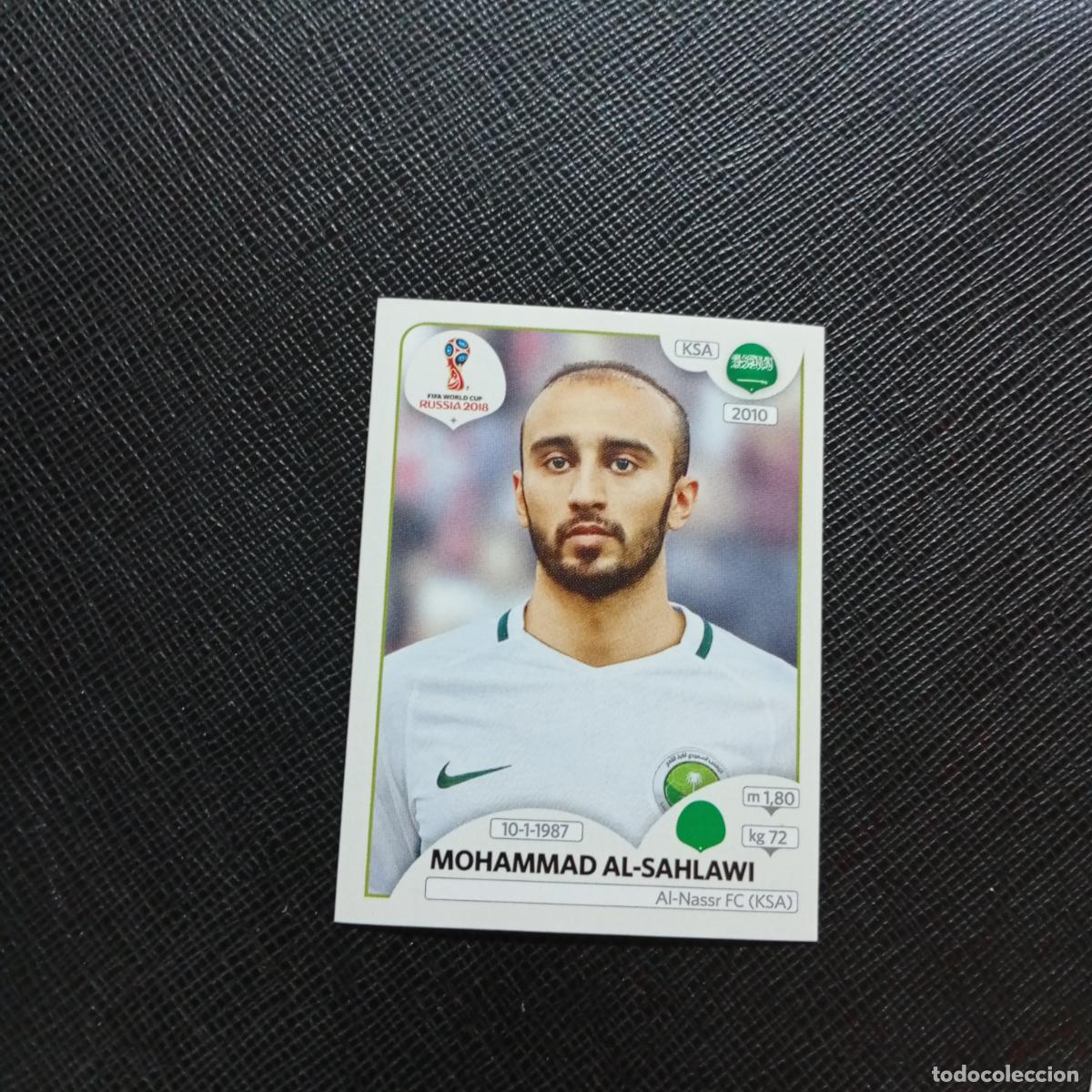 Cartes &agrave; collectionner de Football: 69 AL SAHLAWI ARABIA SAUDI PANINI MUNDIAL RUSIA 2018 CROMO FUTBOL 18 - SIN PEGAR - CJ2