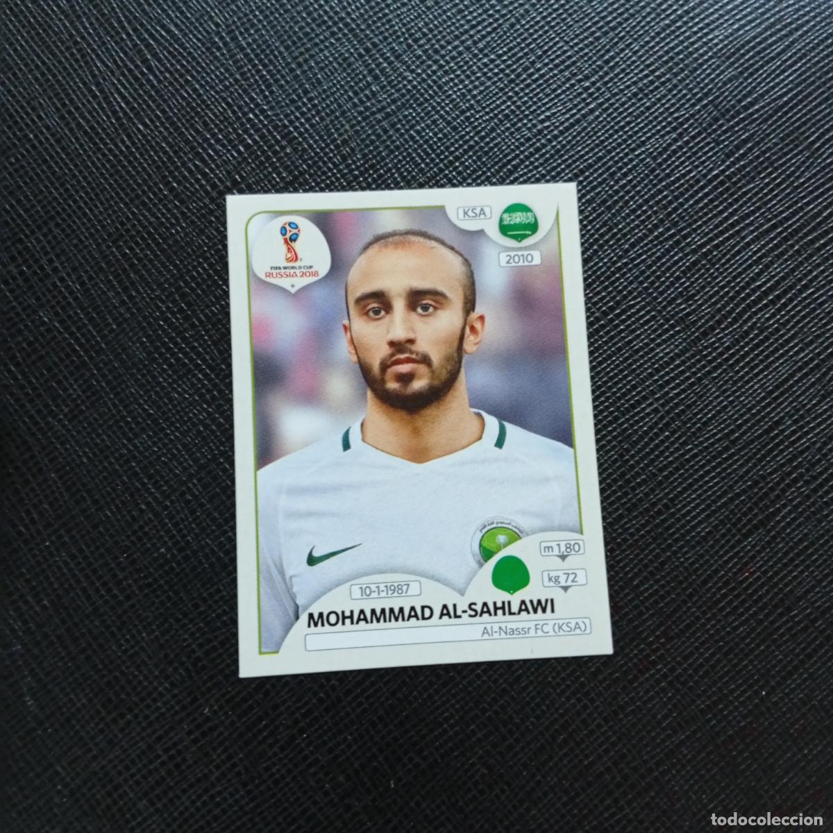 Cartes &agrave; collectionner de Football: 69 AL SAHLAWI ARABIA SAUDI PANINI MUNDIAL RUSIA 2018 CROMO FUTBOL 18 - SIN PEGAR - CJ2 .