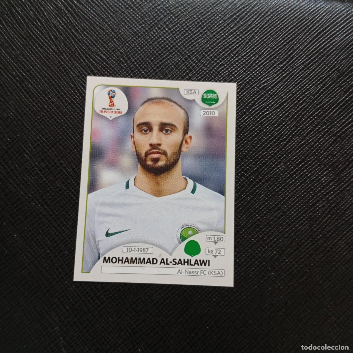 Cartes &agrave; collectionner de Football: 69 AL SAHLAWI ARABIA SAUDI PANINI MUNDIAL RUSIA 2018 CROMO FUTBOL 18 - SIN PEGAR - CJ2 .