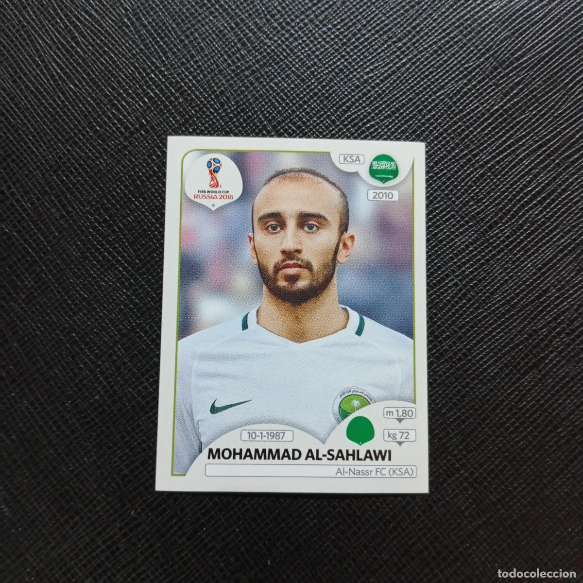 Cartes &agrave; collectionner de Football: 69 AL SAHLAWI ARABIA SAUDI PANINI MUNDIAL RUSIA 2018 CROMO FUTBOL 18 - SIN PEGAR - CJ2 .