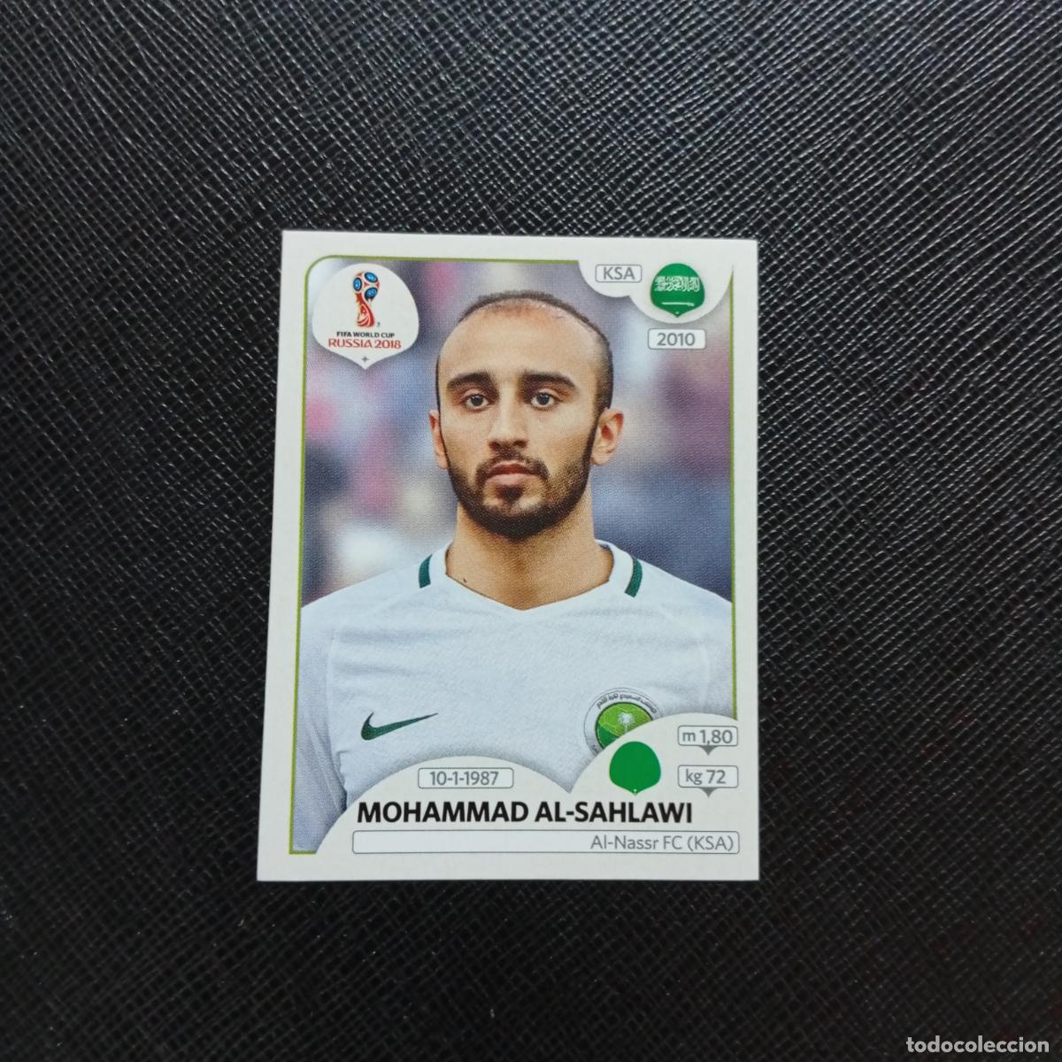 Cartes &agrave; collectionner de Football: 69 AL SAHLAWI ARABIA SAUDI PANINI MUNDIAL RUSIA 2018 CROMO FUTBOL 18 - SIN PEGAR - CJ2 .
