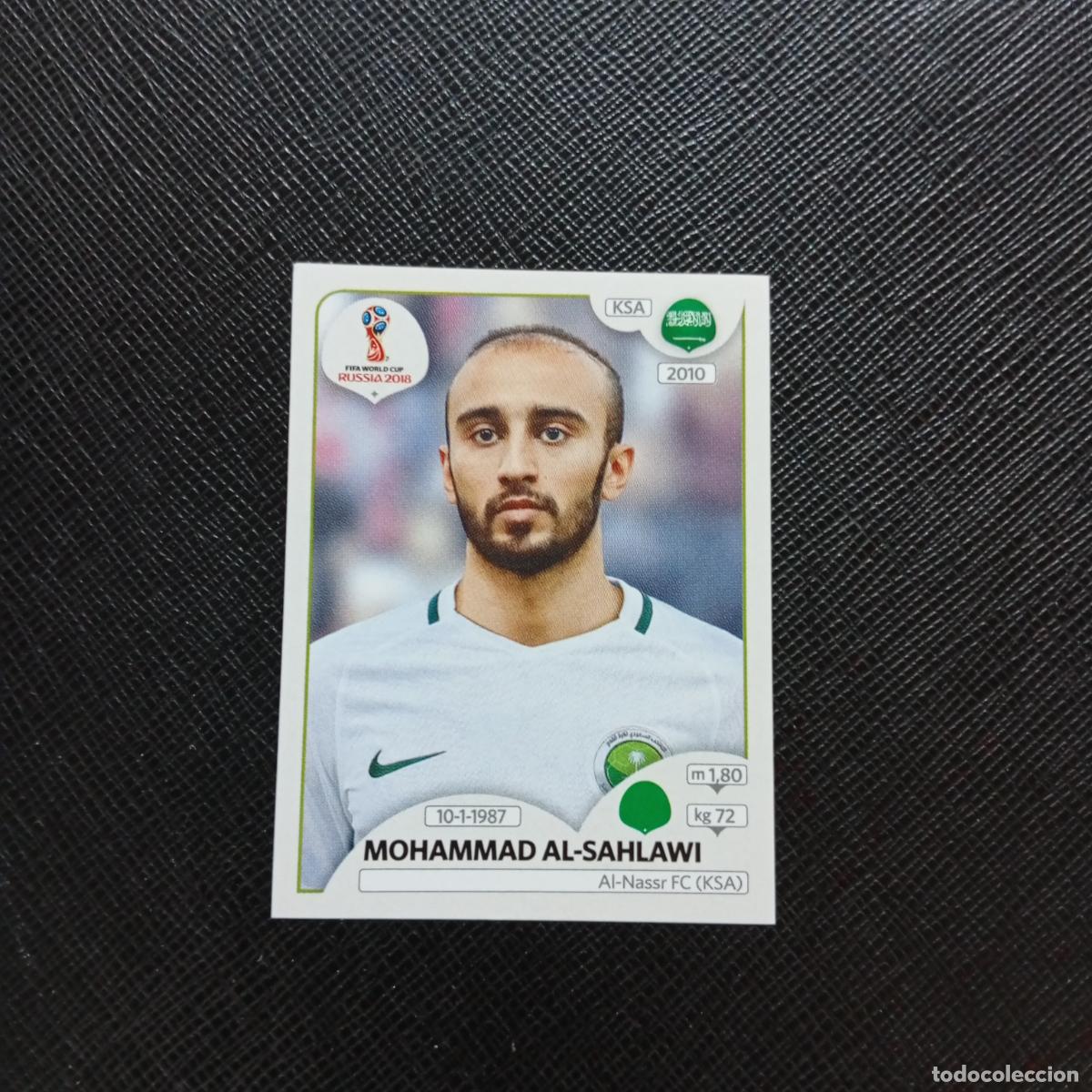 Cartes &agrave; collectionner de Football: 69 AL SAHLAWI ARABIA SAUDI PANINI MUNDIAL RUSIA 2018 CROMO FUTBOL 18 - SIN PEGAR - CJ2 ..
