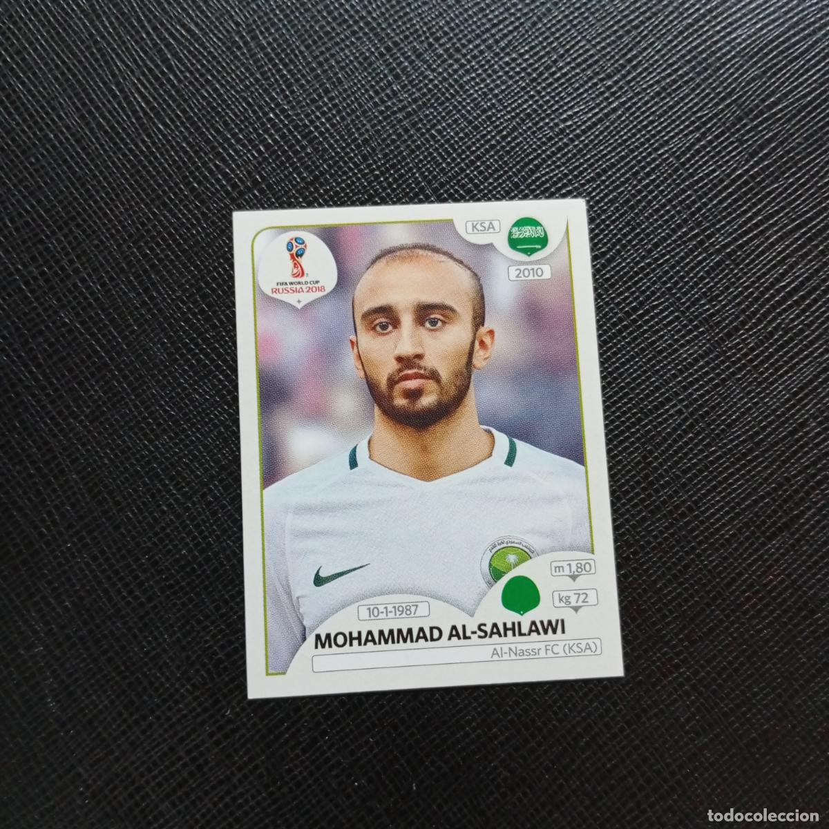 Cartes &agrave; collectionner de Football: 69 AL SAHLAWI ARABIA SAUDI PANINI MUNDIAL RUSIA 2018 CROMO FUTBOL 18 - SIN PEGAR - CJ2 ..