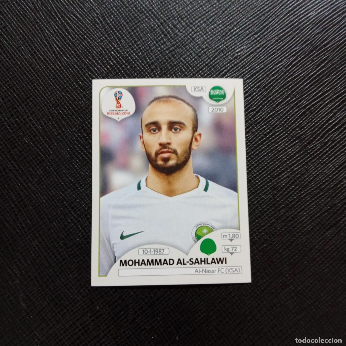 Fu&szlig;ball-Sticker: 69 AL SAHLAWI ARABIA SAUDI PANINI MUNDIAL RUSIA 2018 CROMO FUTBOL 18 - SIN PEGAR - CJ2 ..