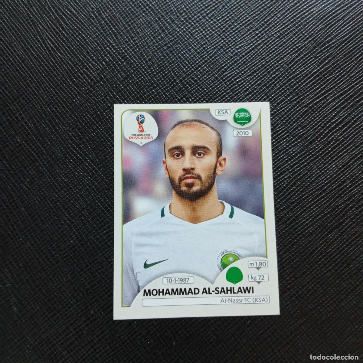 Fu&szlig;ball-Sticker: 69 AL SAHLAWI ARABIA SAUDI PANINI MUNDIAL RUSIA 2018 CROMO FUTBOL 18 - SIN PEGAR - CJ2 ..