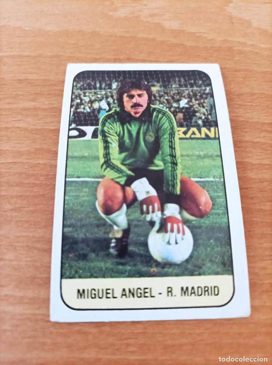 Fu&szlig;ball-Sticker: LIGA ESTE 1978 1979 78 79 MIGUEL ANGEL (REAL MADRID) - NUNCA PEGADO