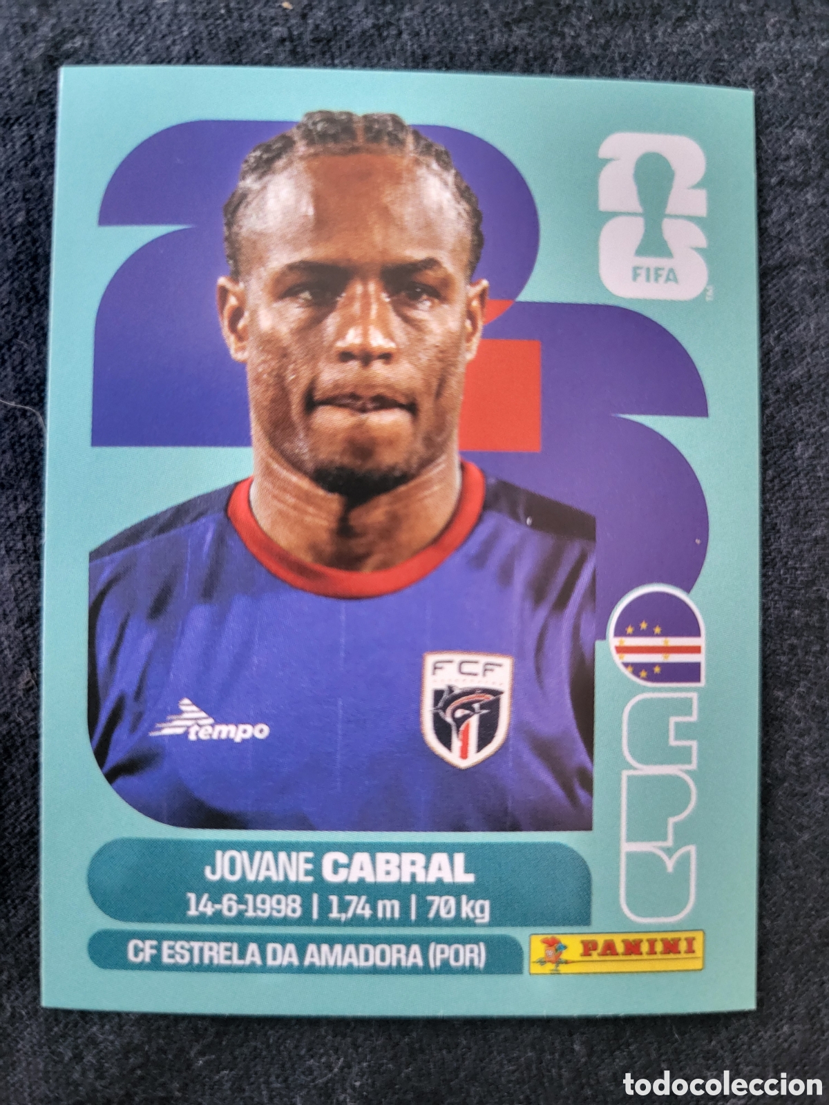 Cromos de Futebol: CPV 16 Jovane Cabral [Sticker] / FIFA World Cup 2026