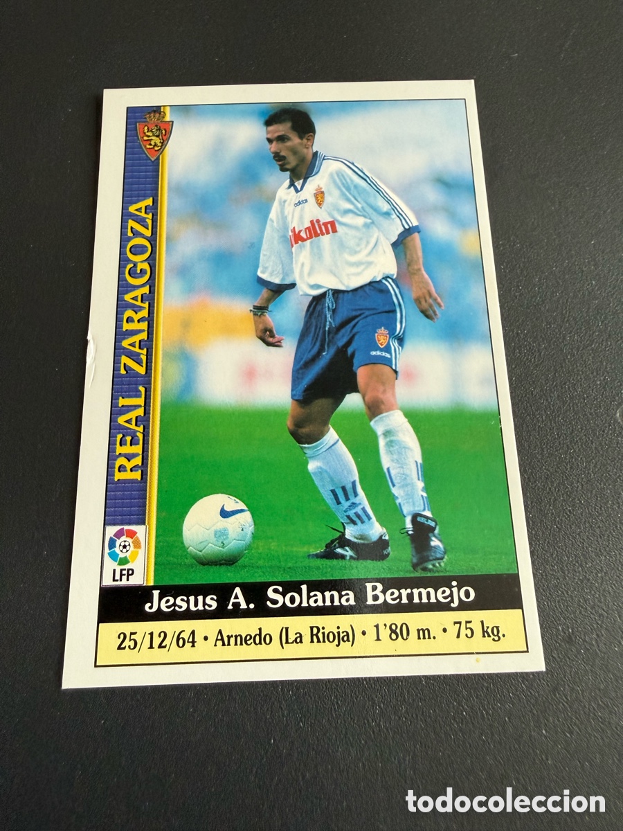 Cromos de Futebol: MUNDICROMO 2000 n 149 SOLANA ( Real Zaragoza)