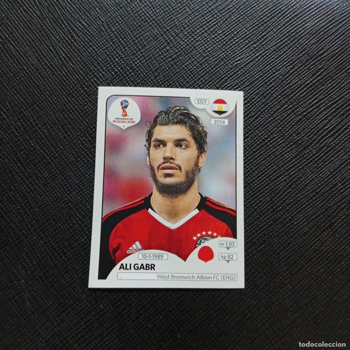 Cromos de Futebol: 75 ALI GABR EGIPTO PANINI MUNDIAL RUSIA 2018 CROMO FUTBOL 18 - SIN PEGAR - CJ2