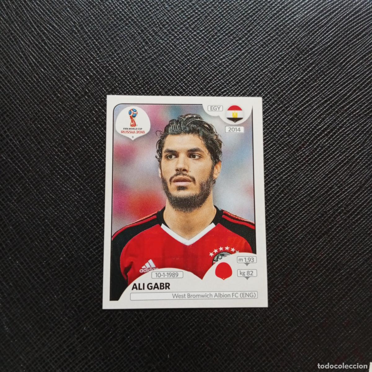 Cromos de Futebol: 75 ALI GABR EGIPTO PANINI MUNDIAL RUSIA 2018 CROMO FUTBOL 18 - SIN PEGAR - CJ2