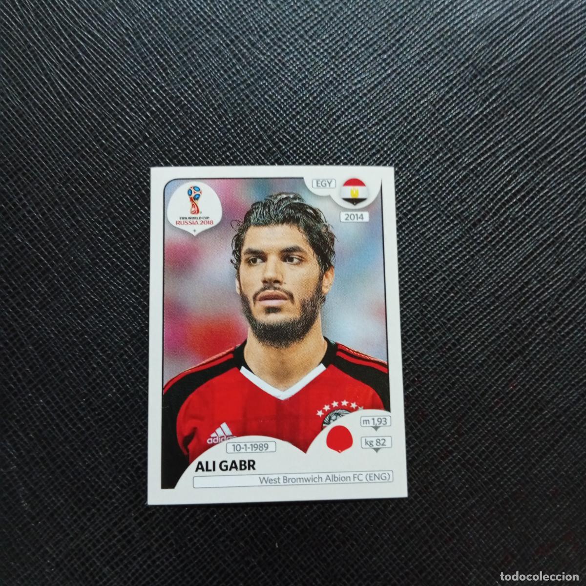 Cromos de Futebol: 75 ALI GABR EGIPTO PANINI MUNDIAL RUSIA 2018 CROMO FUTBOL 18 - SIN PEGAR - CJ2 .