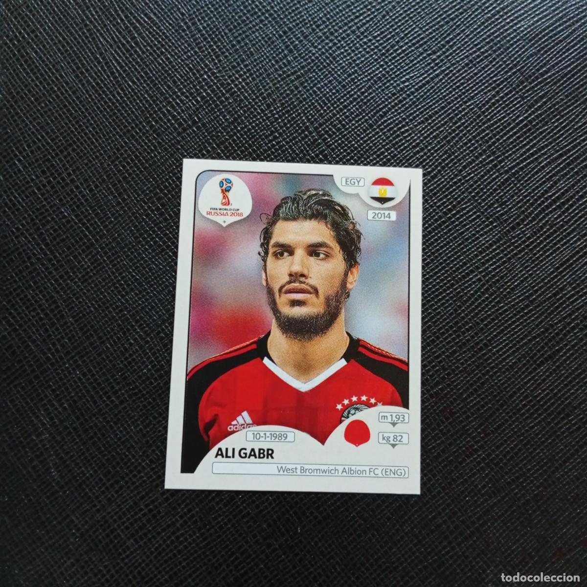 Cromos de Futebol: 75 ALI GABR EGIPTO PANINI MUNDIAL RUSIA 2018 CROMO FUTBOL 18 - SIN PEGAR - CJ2 .