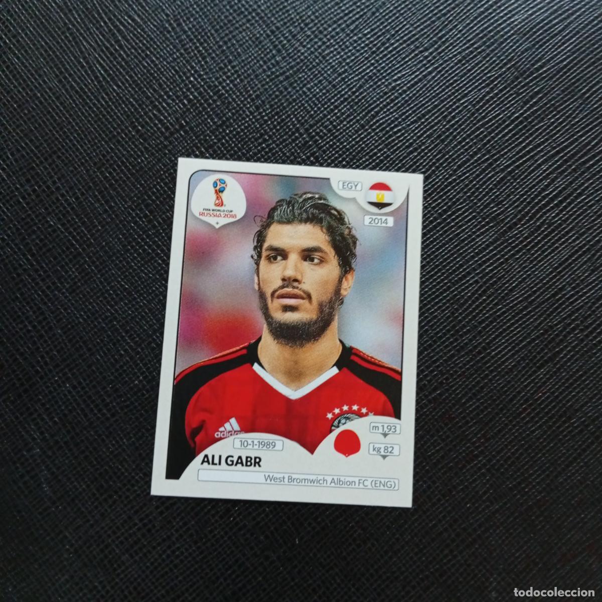 Cromos de Futebol: 75 ALI GABR EGIPTO PANINI MUNDIAL RUSIA 2018 CROMO FUTBOL 18 - SIN PEGAR - CJ2 ..