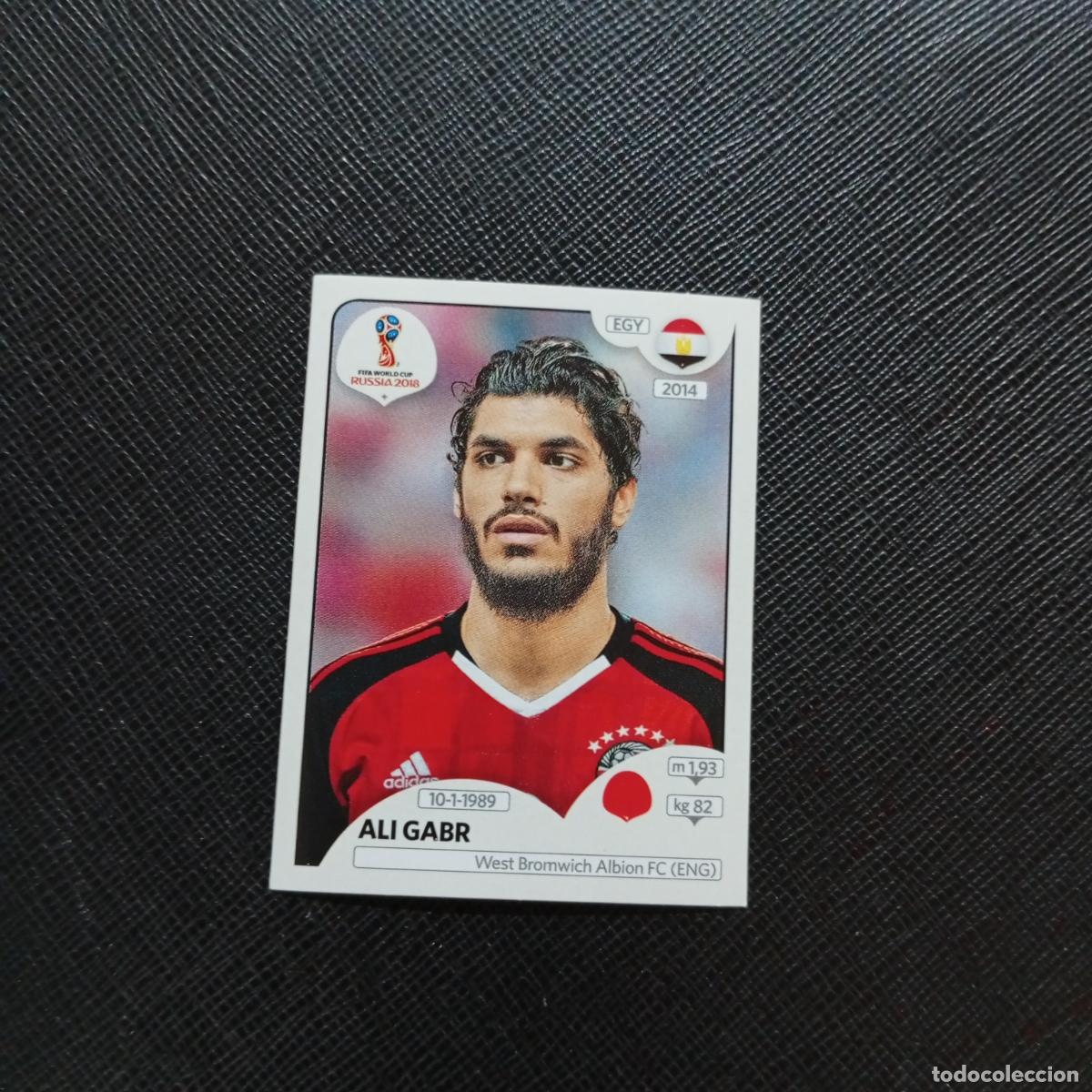 Cromos de Futebol: 75 ALI GABR EGIPTO PANINI MUNDIAL RUSIA 2018 CROMO FUTBOL 18 - SIN PEGAR - CJ2 ..