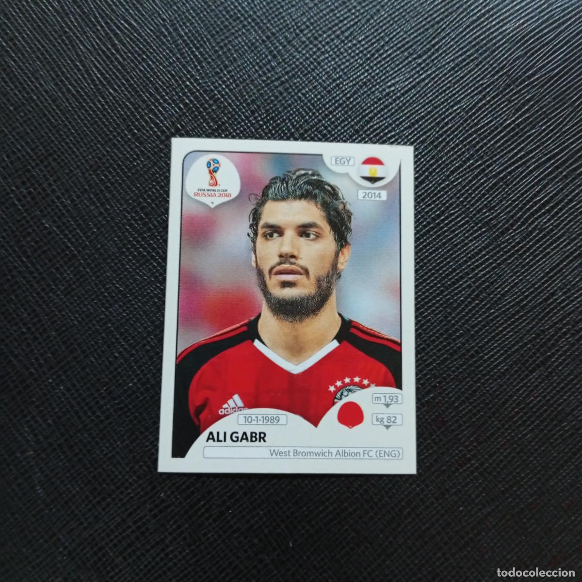 Cromos de f&uacute;tbol: 75 ALI GABR EGIPTO PANINI MUNDIAL RUSIA 2018 CROMO FUTBOL 18 - SIN PEGAR - CJ2 ...