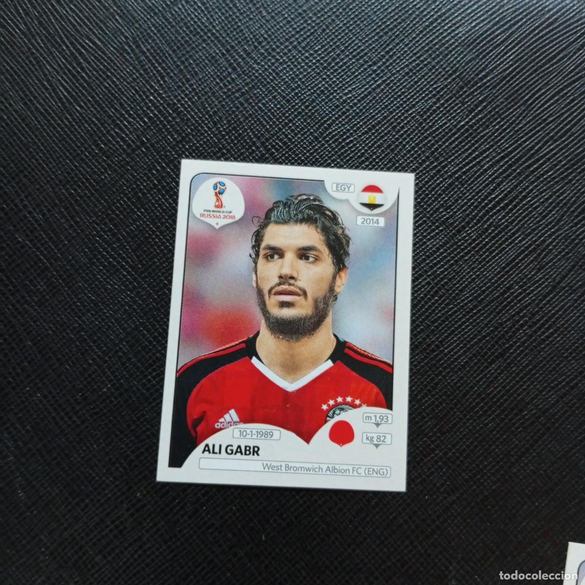 Cromos de f&uacute;tbol: 75 ALI GABR EGIPTO PANINI MUNDIAL RUSIA 2018 CROMO FUTBOL 18 - SIN PEGAR - CJ2 ...
