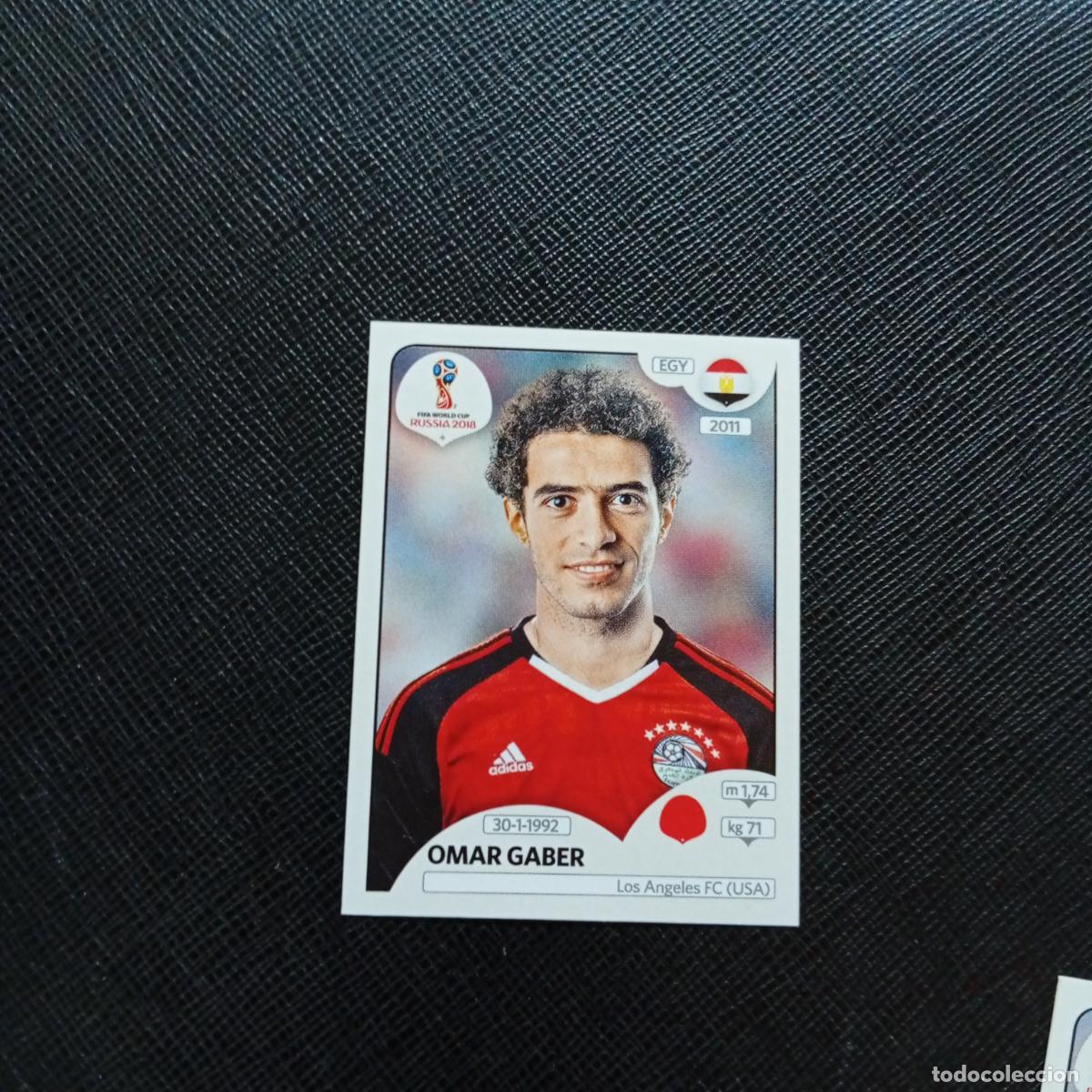 Cromos de Futebol: 77 OMAR GABER EGIPTO PANINI MUNDIAL RUSIA 2018 CROMO FUTBOL 18 - SIN PEGAR - CJ2 ...