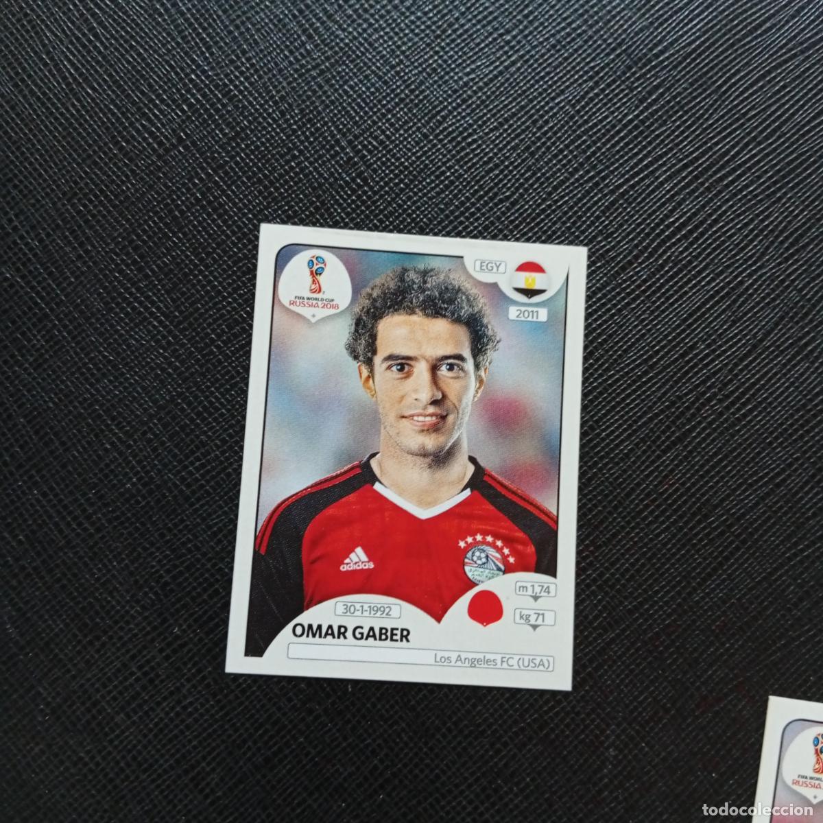 Cromos de Futebol: 77 OMAR GABER EGIPTO PANINI MUNDIAL RUSIA 2018 CROMO FUTBOL 18 - SIN PEGAR - CJ2 ...
