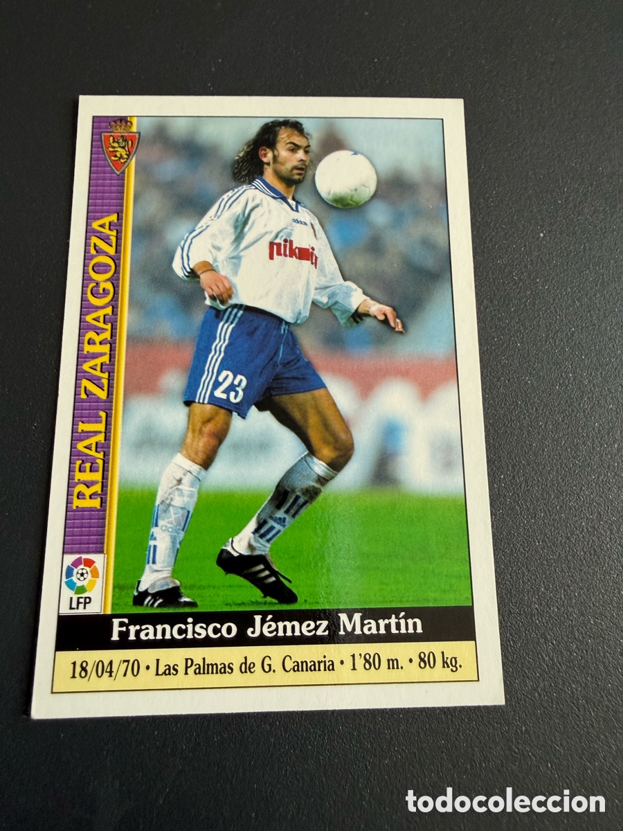 Cromos de Futebol: MUNDICROMO 2000. n 152. PACO ( Real Zaragoza)