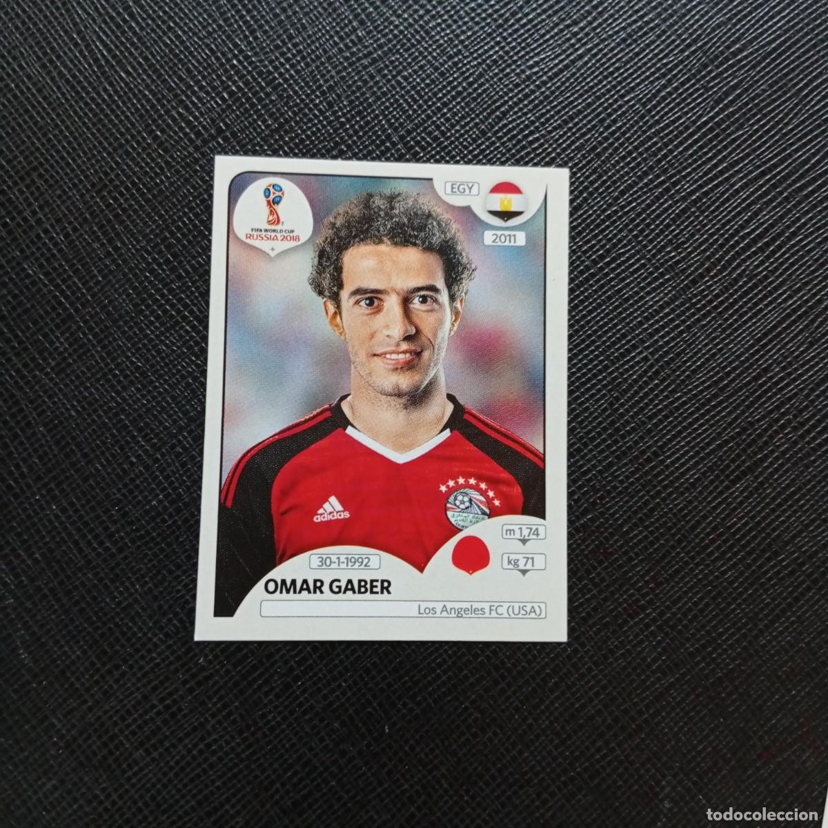 Cromos de Futebol: 77 OMAR GABER EGIPTO PANINI MUNDIAL RUSIA 2018 CROMO FUTBOL 18 - SIN PEGAR - CJ2 ...