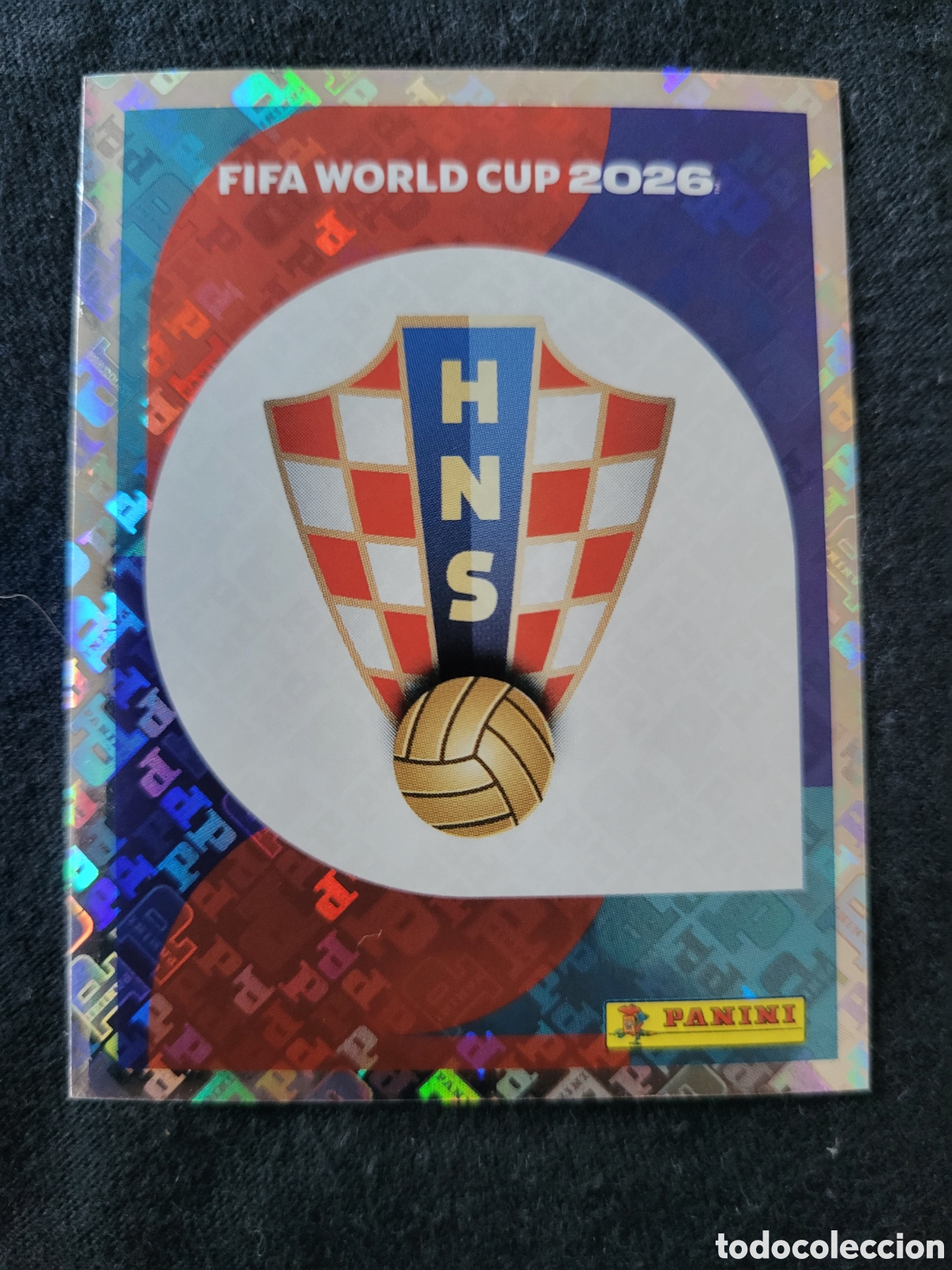 Cromos de Futebol: CRO 1 Croacia [Sticker, Escudo] / FIFA World Cup 2026