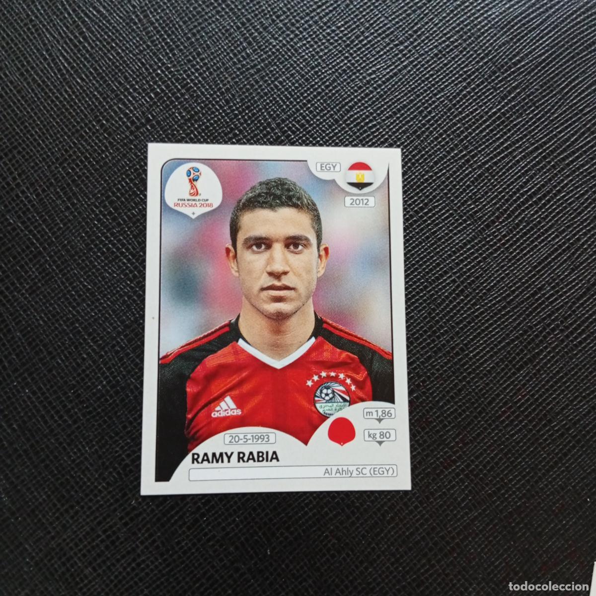 Cromos de Futebol: 78 RAMY RABIA EGIPTO PANINI MUNDIAL RUSIA 2018 CROMO FUTBOL 18 - SIN PEGAR - CJ2 ...