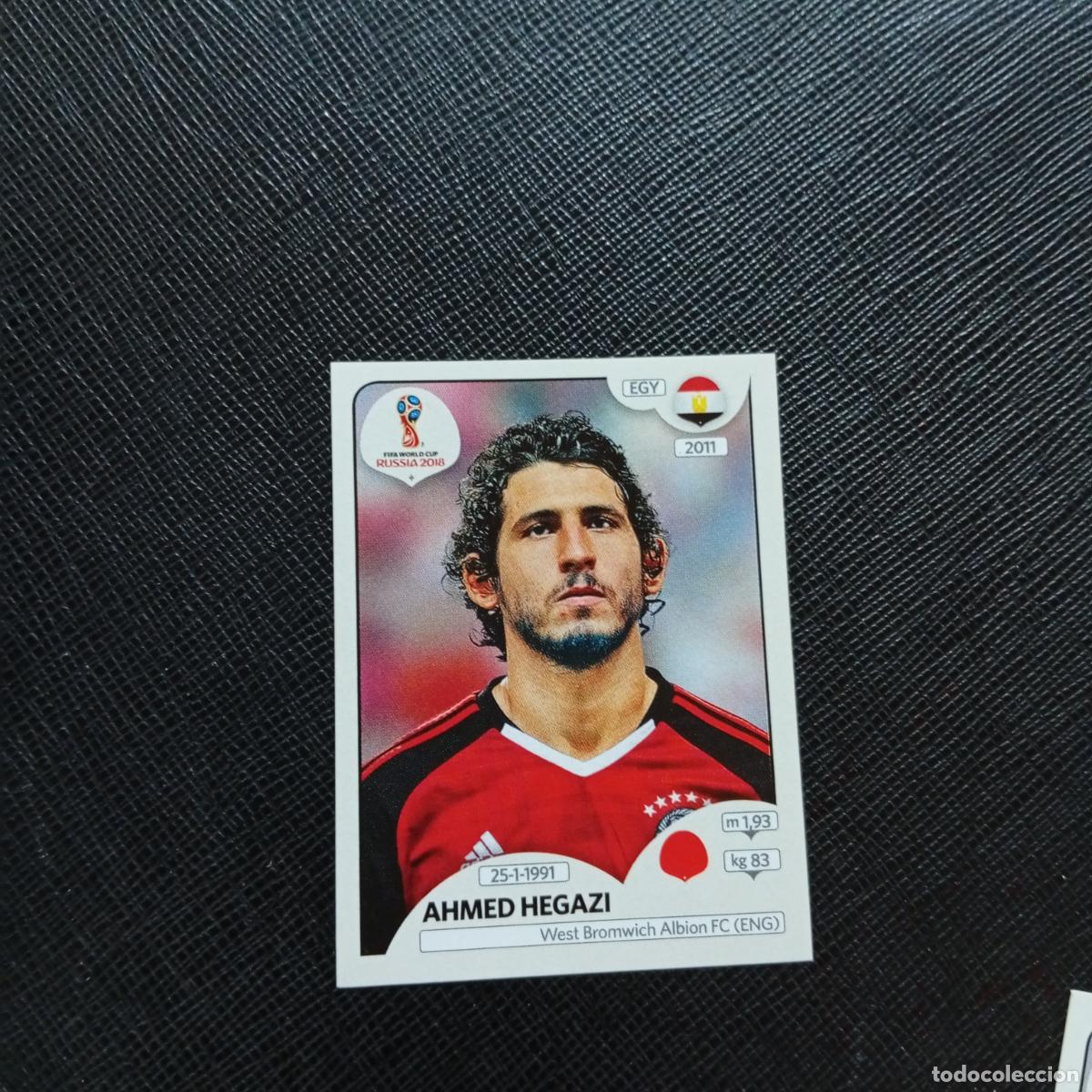 Cromos de Futebol: 79 AHMED HEGAZI EGIPTO PANINI MUNDIAL RUSIA 2018 CROMO FUTBOL 18 - SIN PEGAR - CJ2