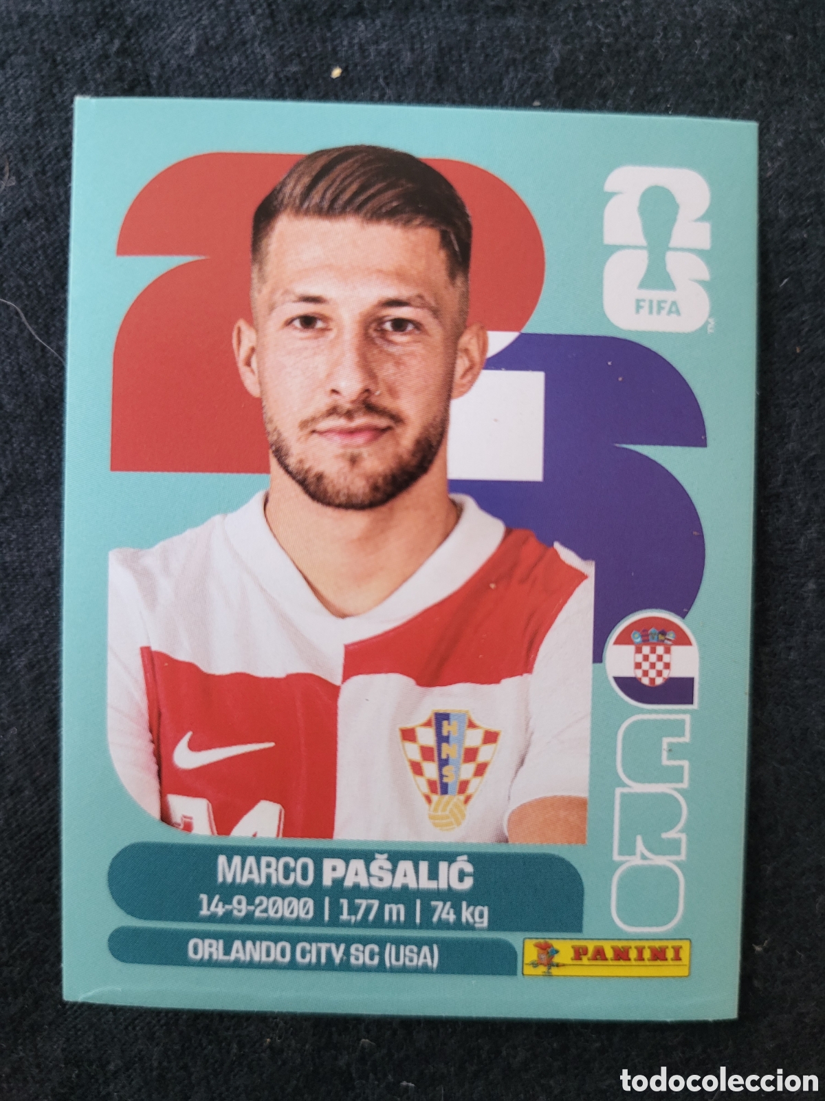 Cromos de Futebol: CRO 17 Marco Pasalic [Sticker] / FIFA World Cup 2026