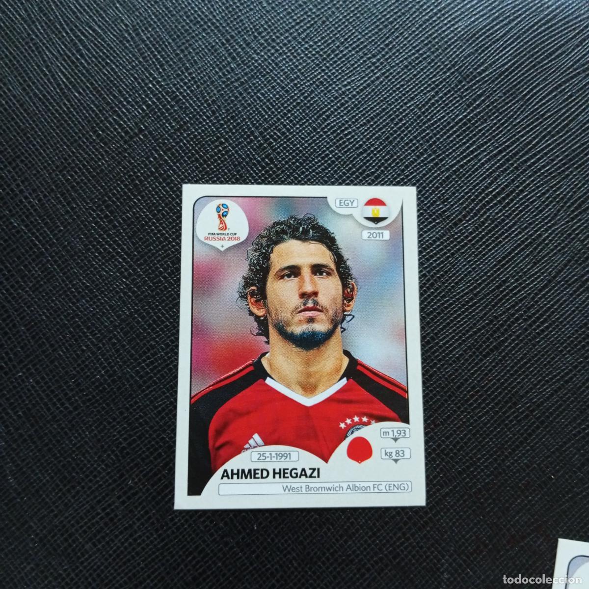 Cromos de Futebol: 79 AHMED HEGAZI EGIPTO PANINI MUNDIAL RUSIA 2018 CROMO FUTBOL 18 - SIN PEGAR - CJ2 .