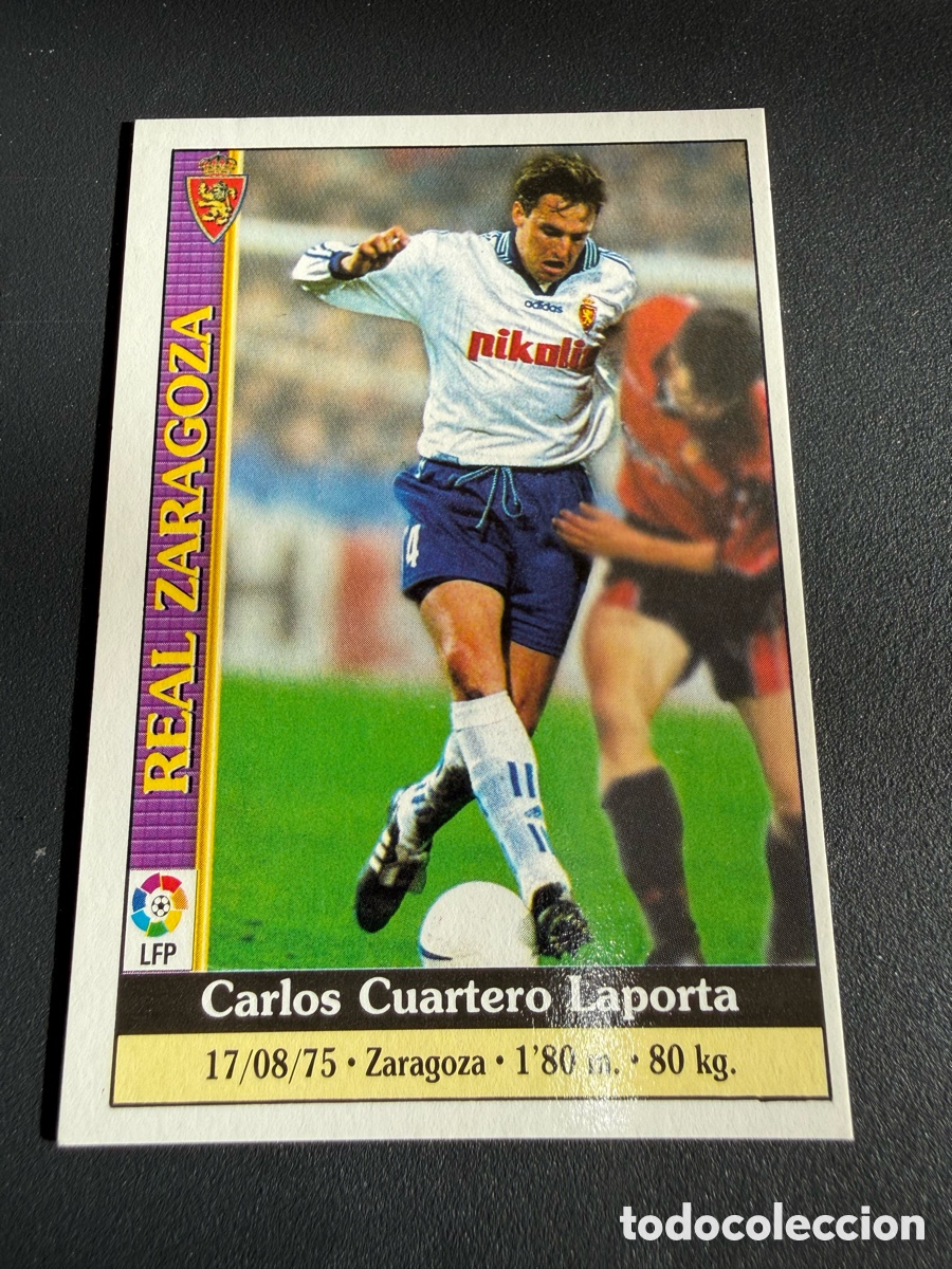 Cromos de Futebol: MUNDICROMO 2000. n 157 CUARTERO ( Real Zaragoza)