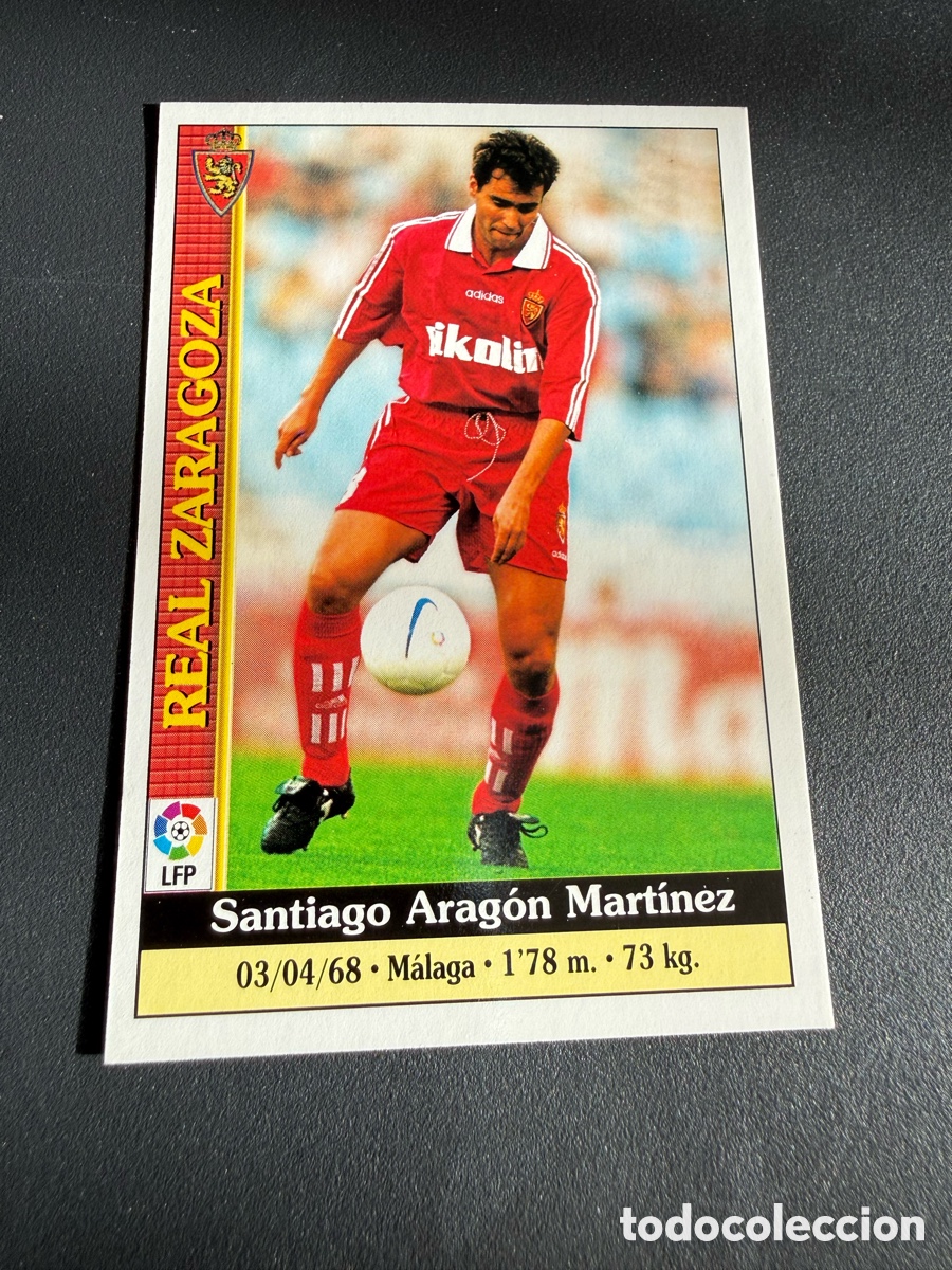 Cromos de Futebol: MUNDICROMO 2000. n 158 ARAG&Oacute;N ( Real Zaragoza)