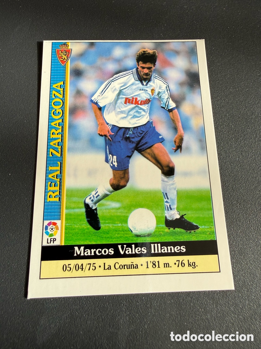 Fu&szlig;ball-Sticker: MUNDICROMO 2000 n 159 MARCOS VALES ( Real Zaragoza)