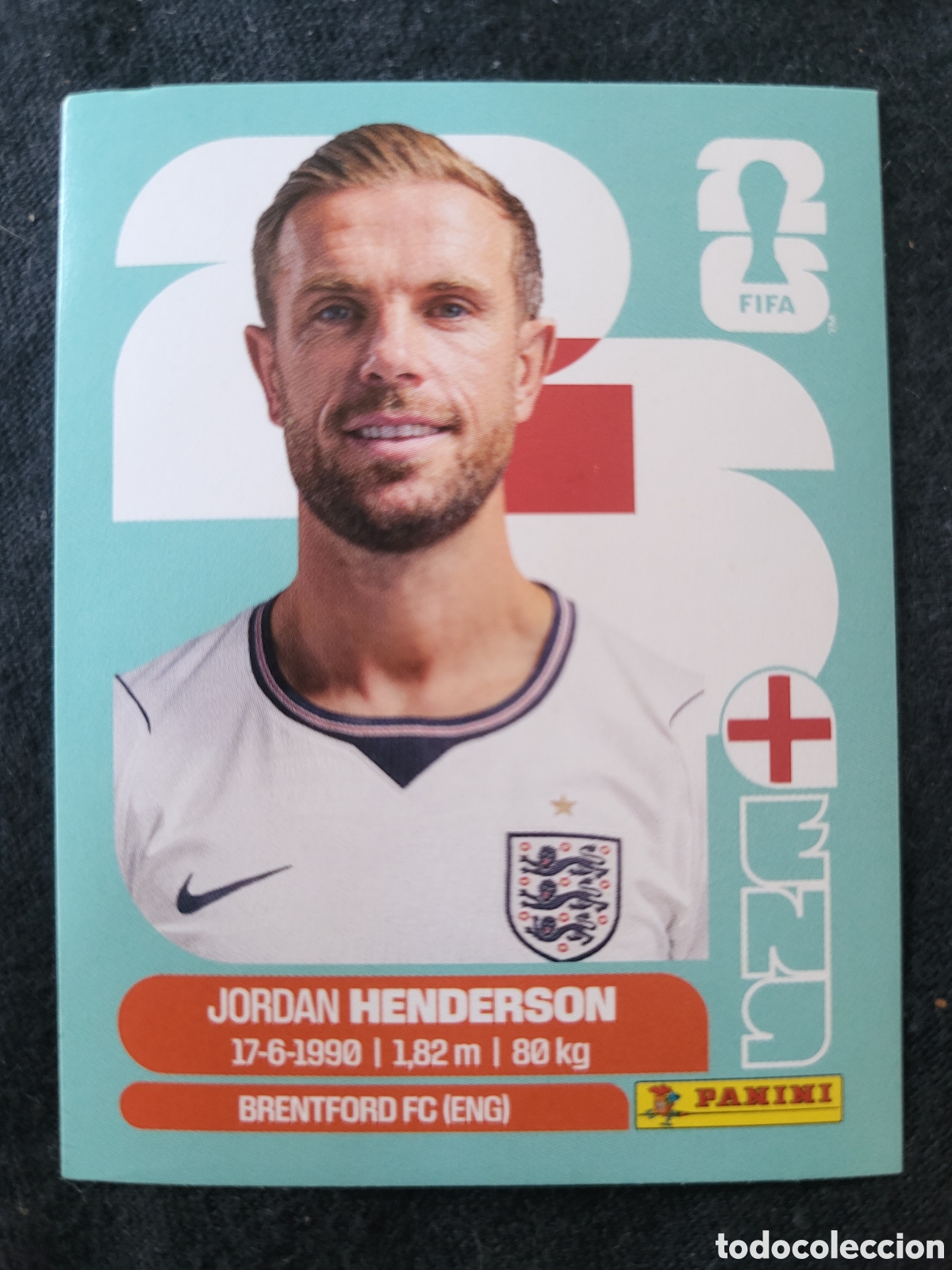 Fu&szlig;ball-Sticker: ENG 9 Jordan Henderson [Sticker] / FIFA World Cup 2026