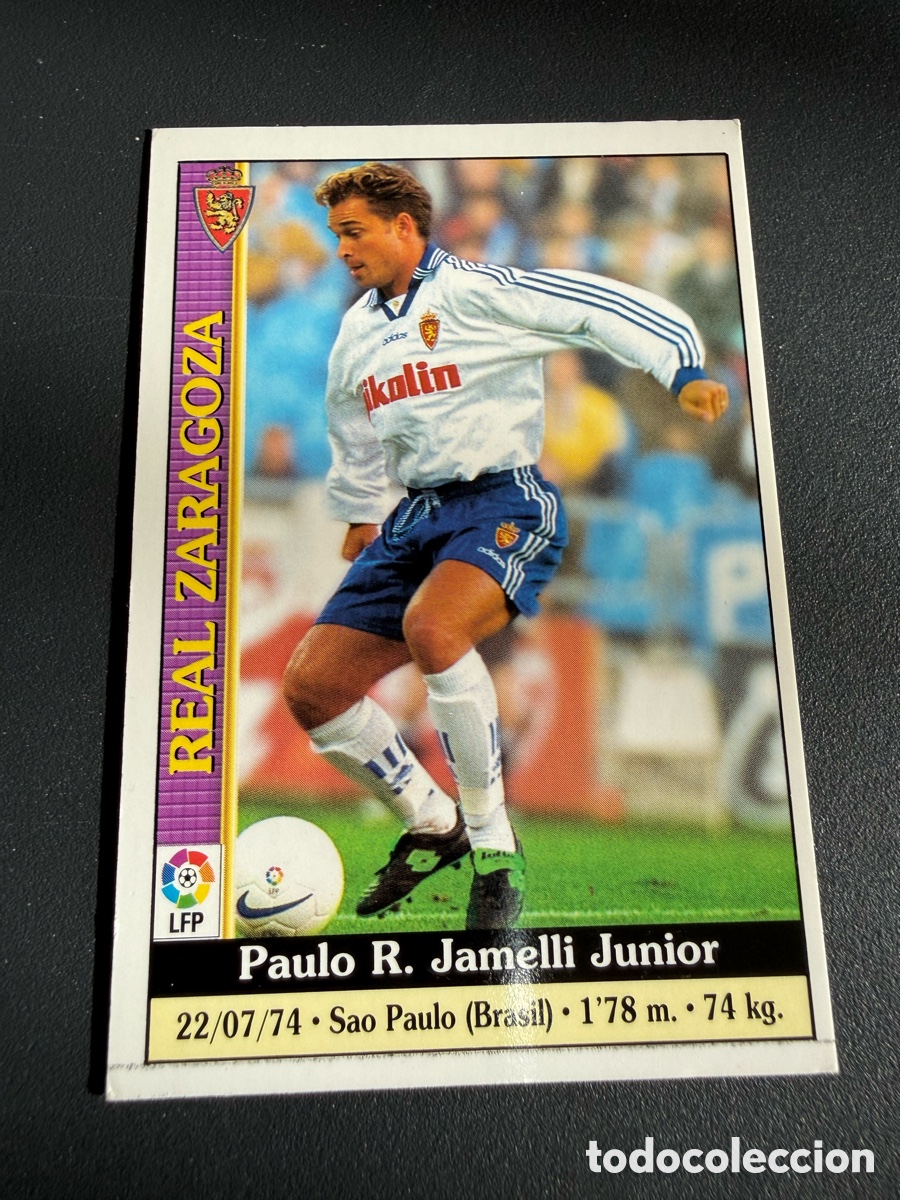 Fu&szlig;ball-Sticker: MUNDICROMO 2000 n 160 JAMELLI ( Real Zaragoza)